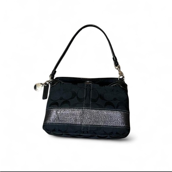 coach turnlock wristlet/mini bag 🖤 - Picture 2 of 6